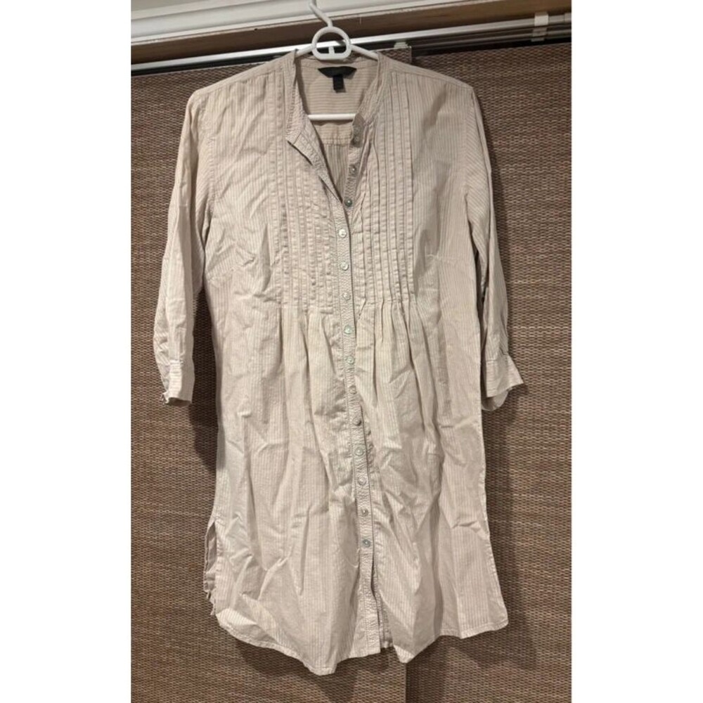 Soma Intimates medium linen blend dress long sleeve